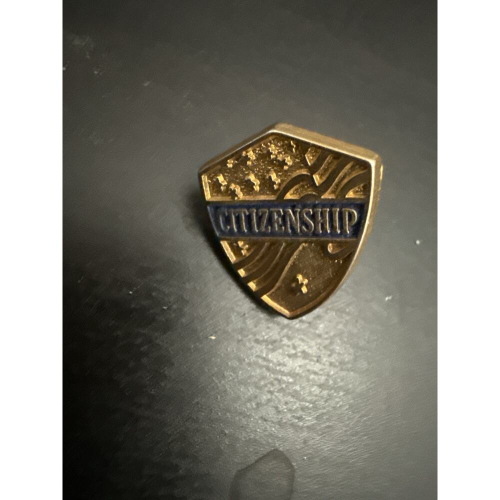 Vintage 1950s Citizenship Award Pin Vintage